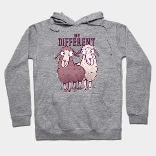 Be Different Sheep Hoodie